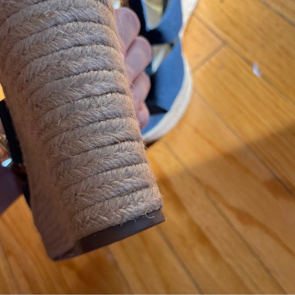 Michael Kors Denim Wedges with Zipper - Picture 3 of 9